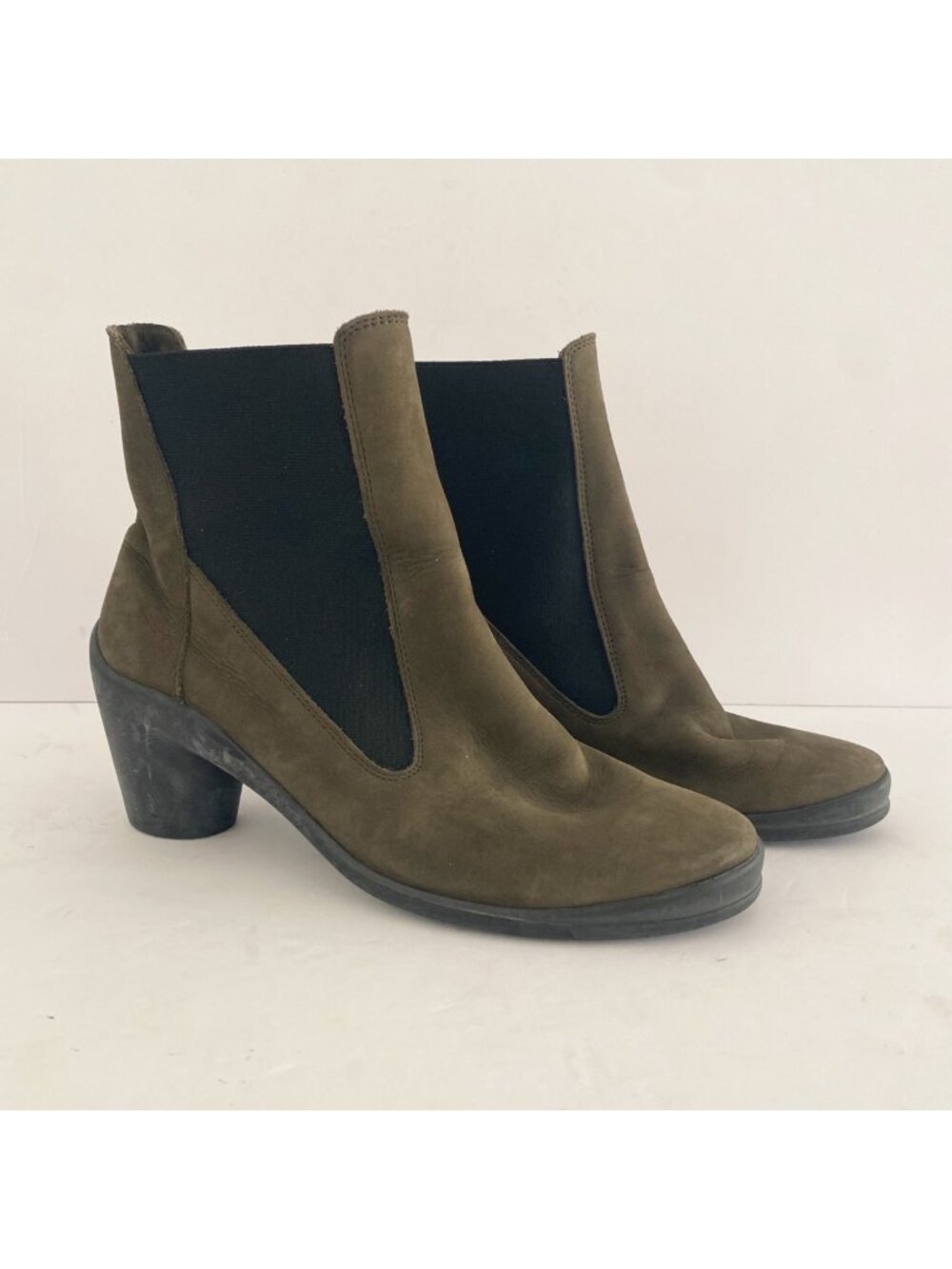 Arche France Ankle Boots w Heel Shoes Brown Gray